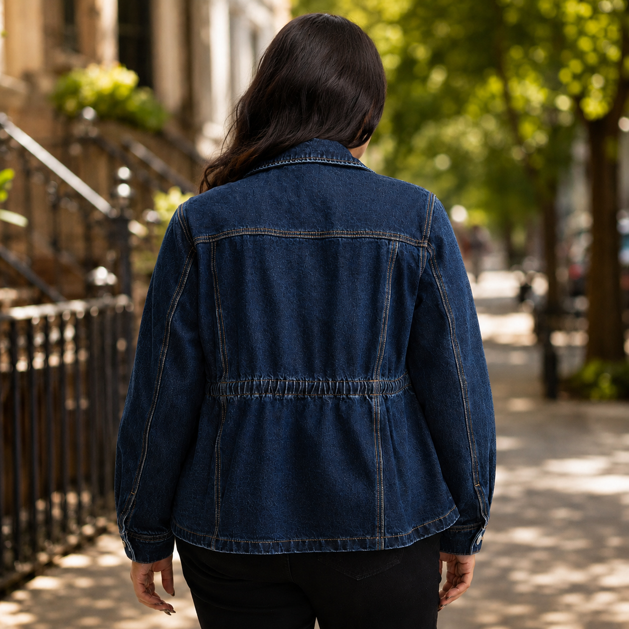 Stretch Denim Jean Jacket