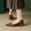 Cora Pointed Toe Block Heel Pumps