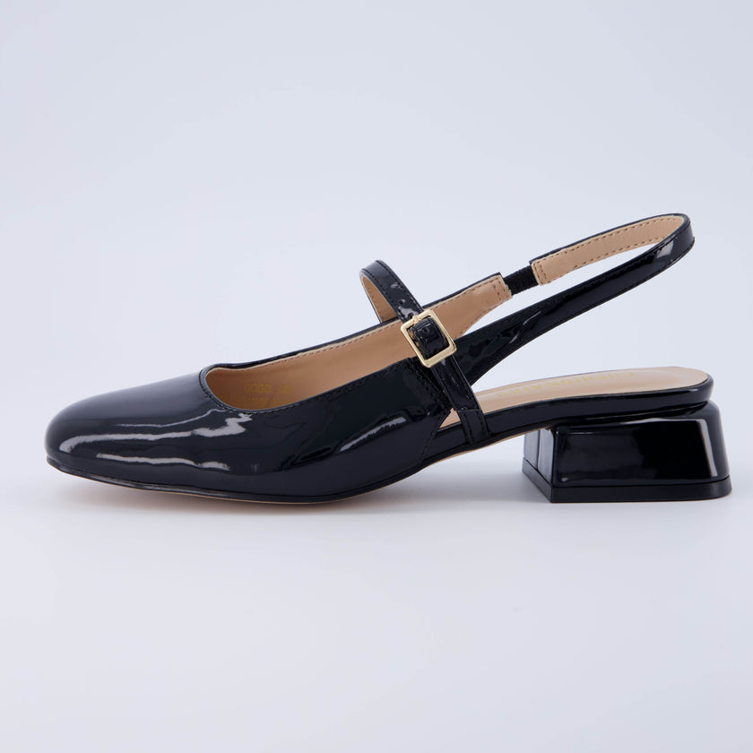 Gogo Block Heel Mary Jane Pumps