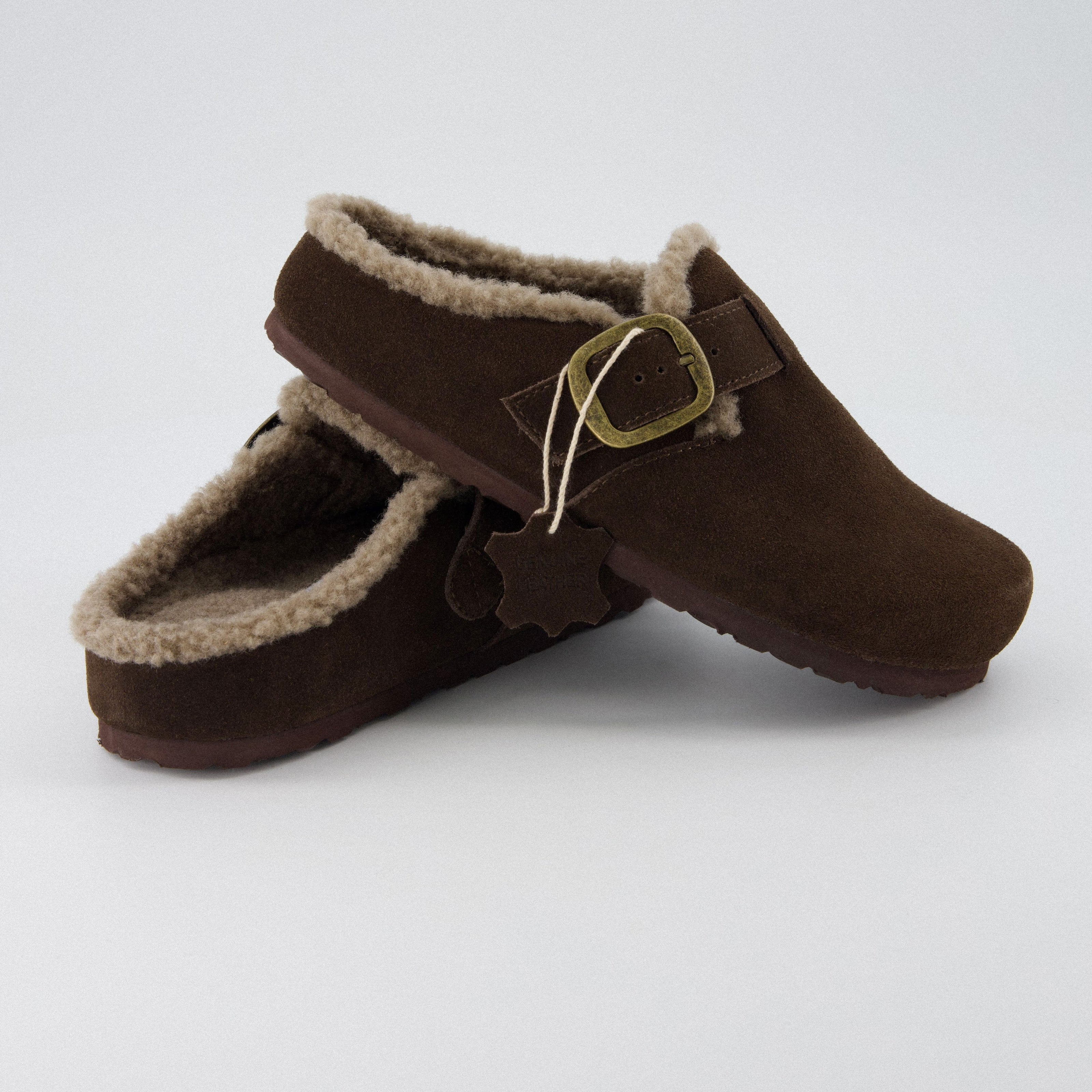 Haven Shearling Lined Mules for Women