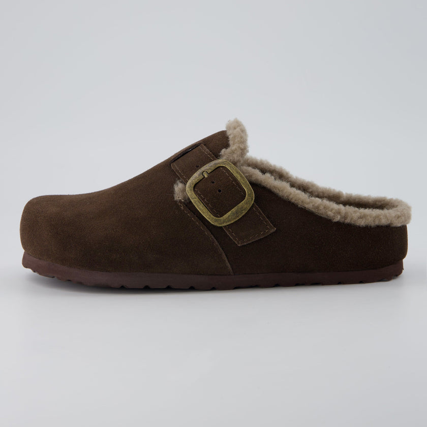 Haven Shearling Lined Mules for Women