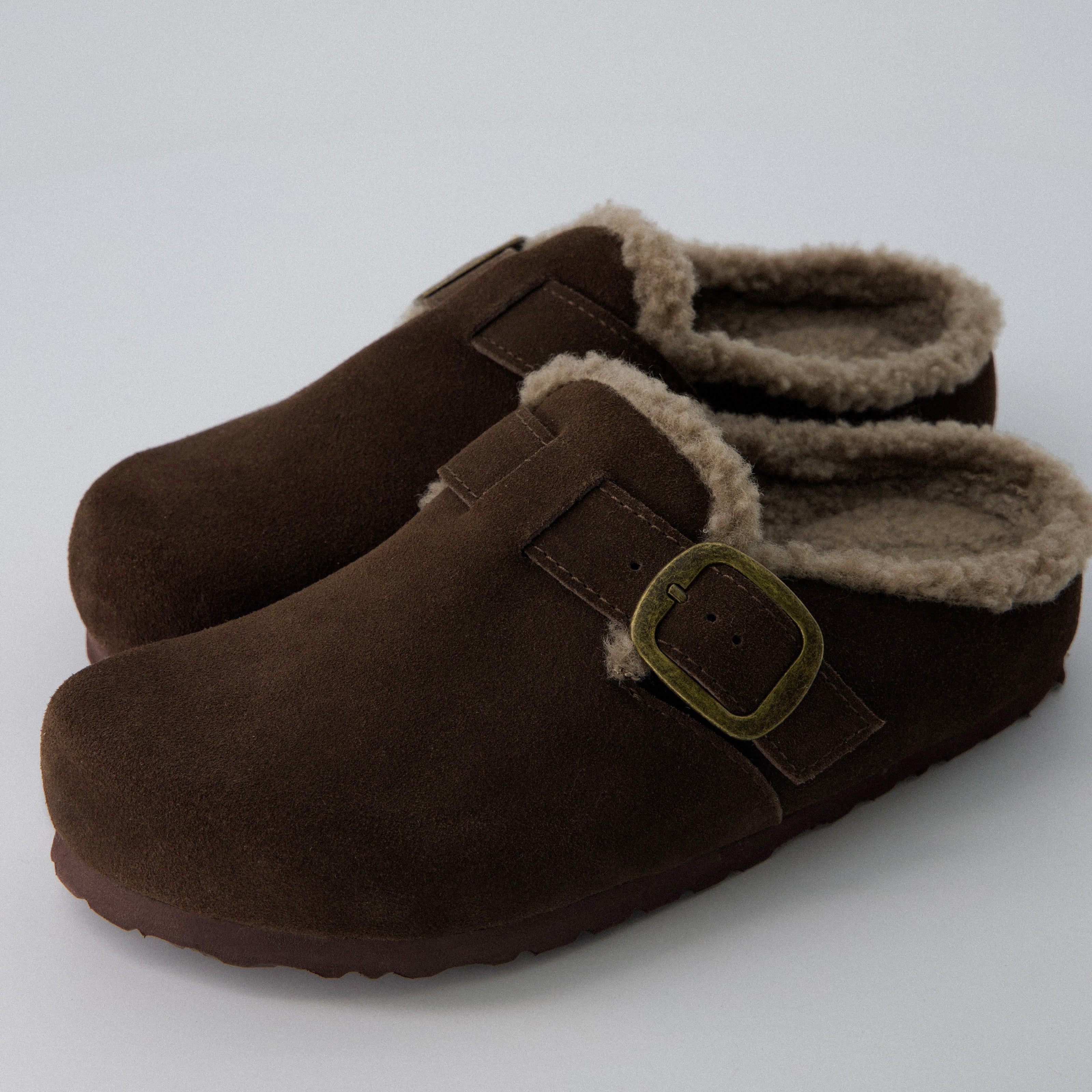 Haven Shearling Lined Mules for Women