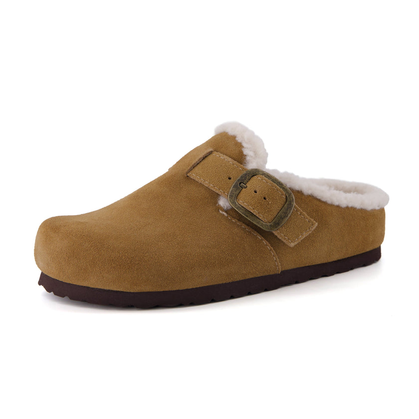 Haven Shearling Lined Mules for Women
