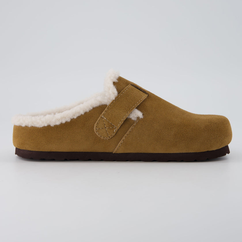 Haven Shearling Lined Mules for Women