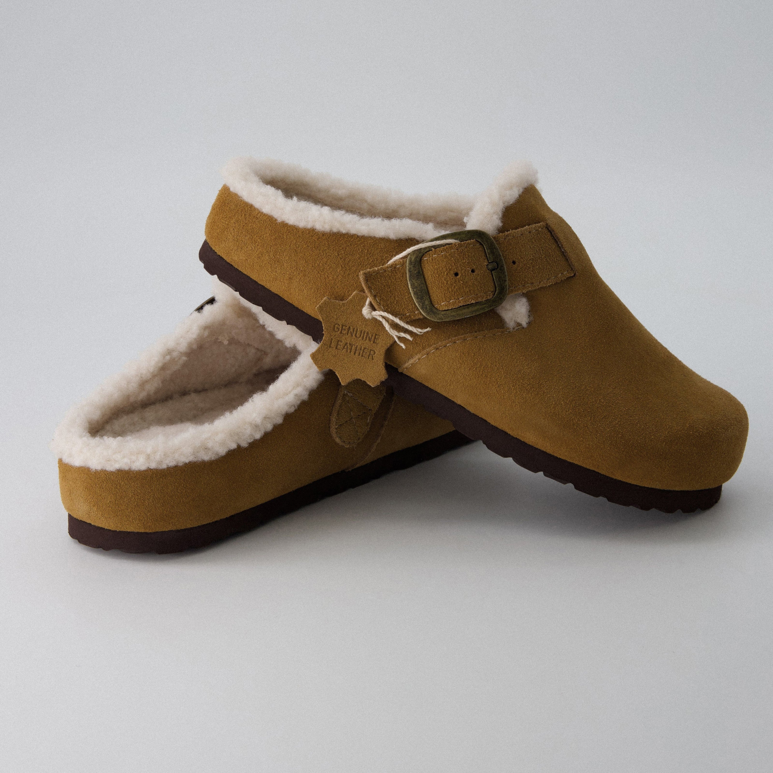 Haven Shearling Lined Mules for Women