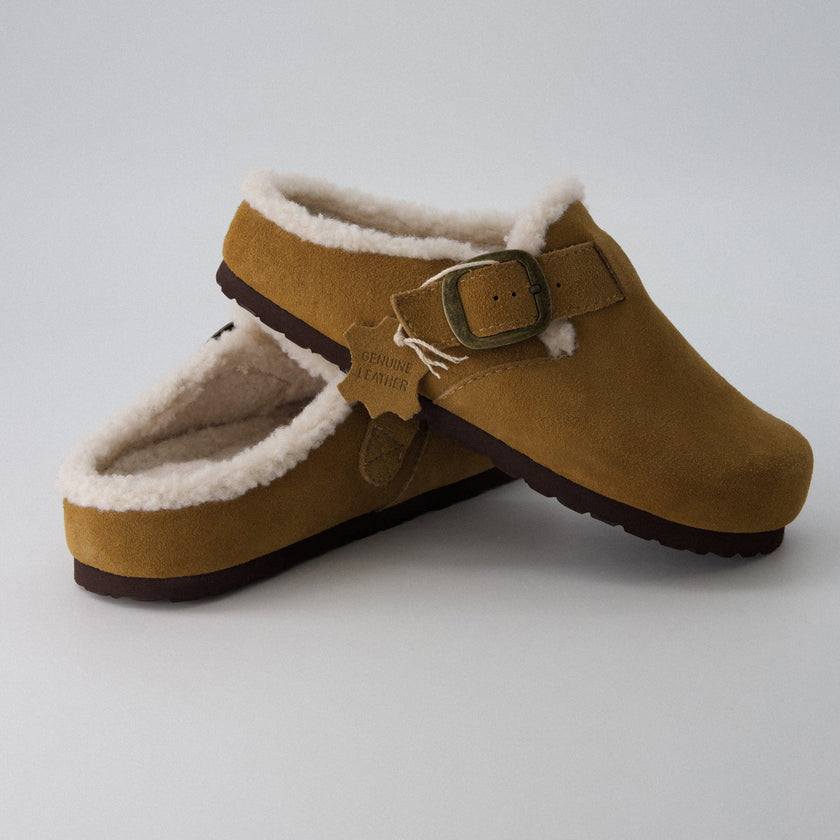 Haven Shearling Lined Mules for Women