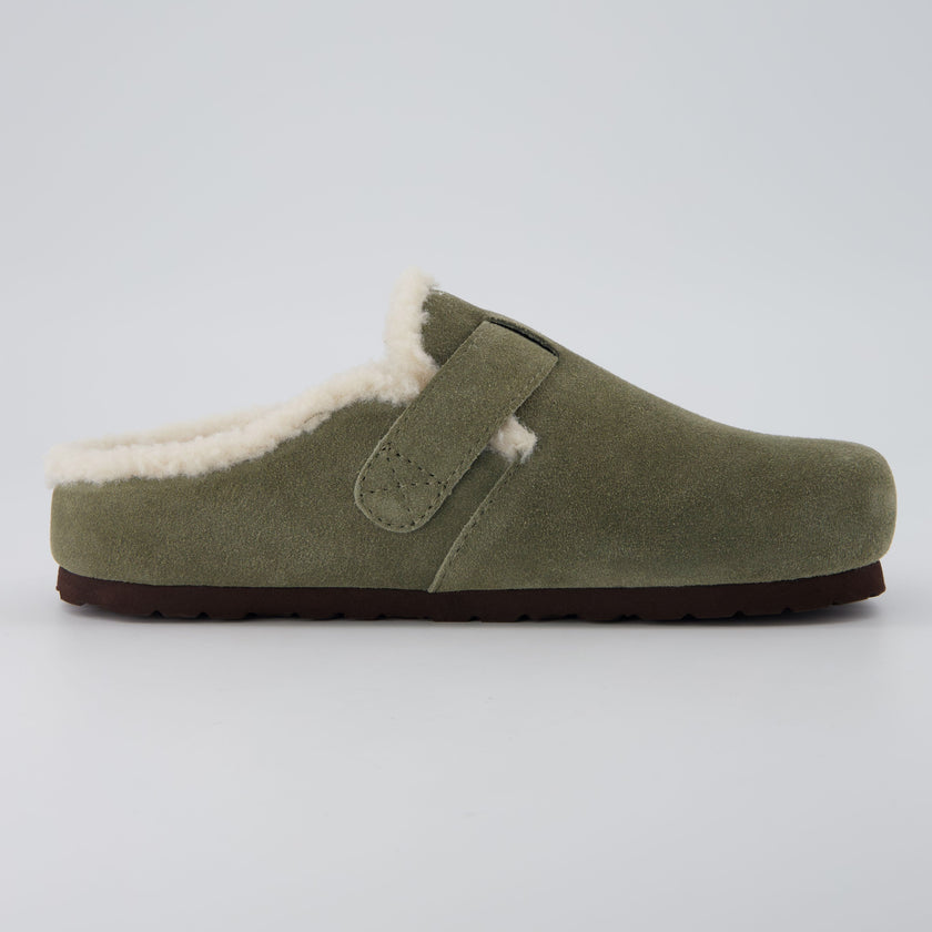 Haven Shearling Lined Mules for Women