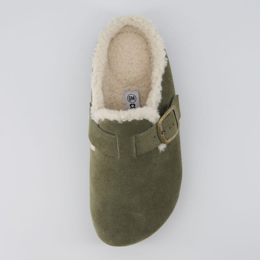 Haven Shearling Lined Mules for Women
