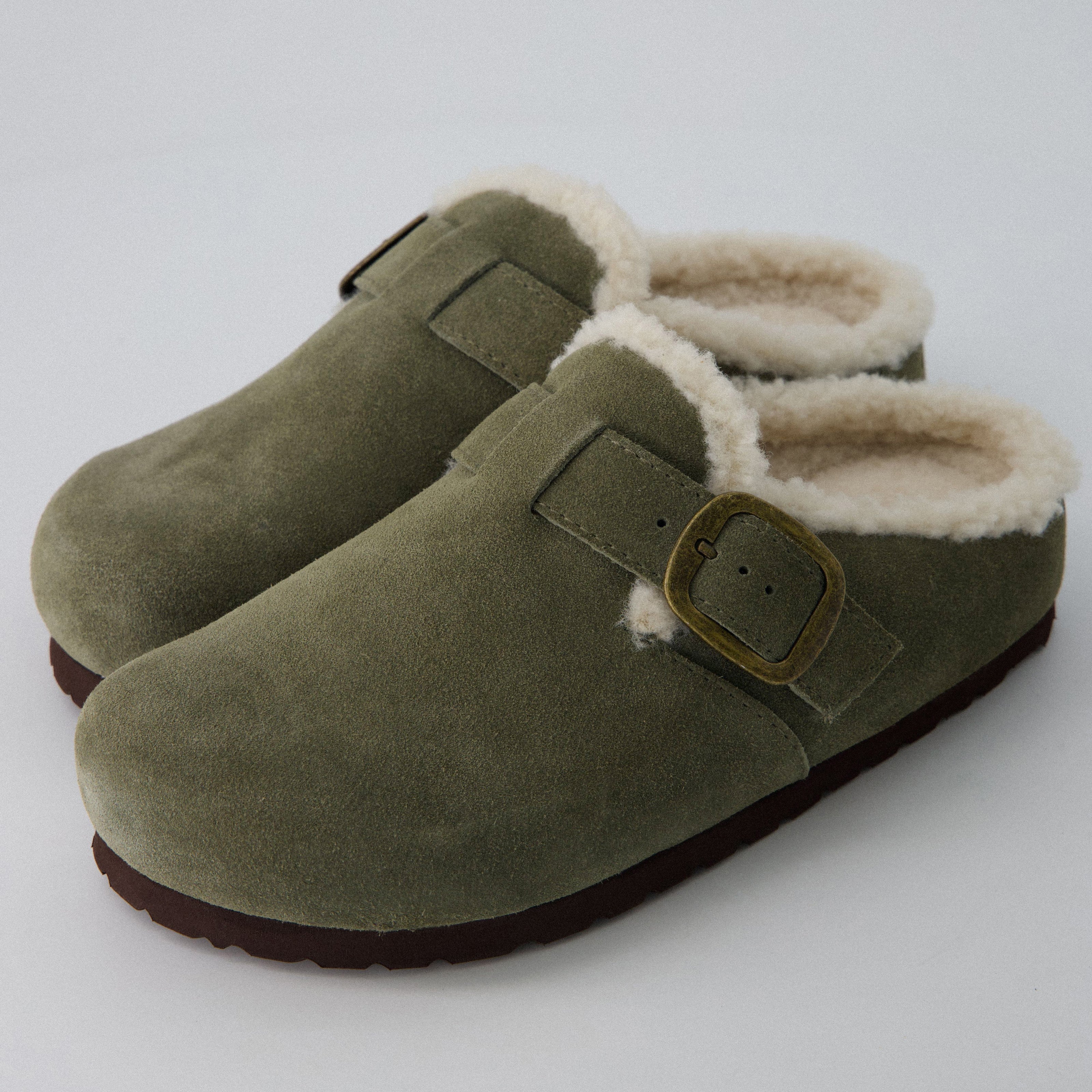Haven Shearling Lined Mules for Women
