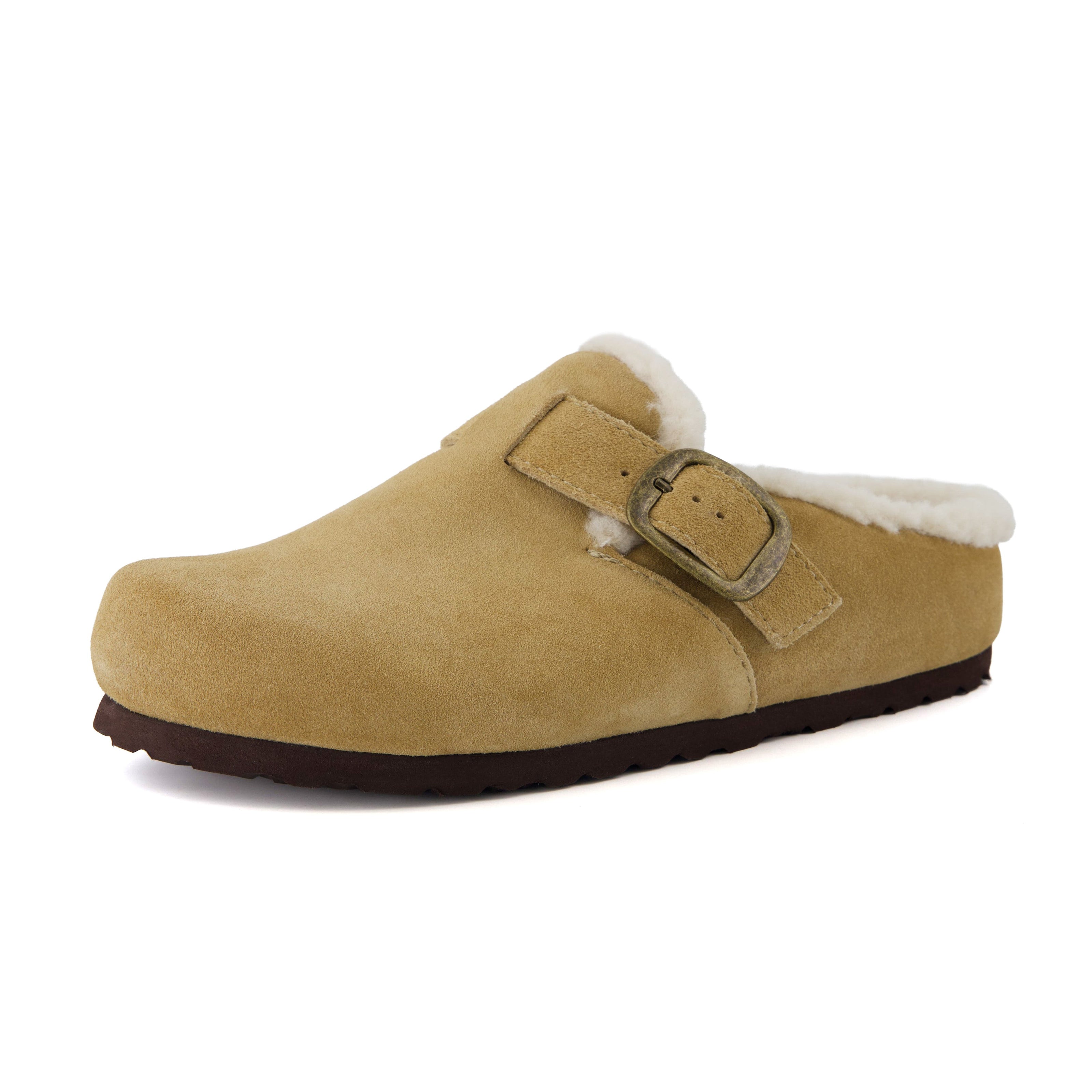 Haven Shearling Lined Mules for Women