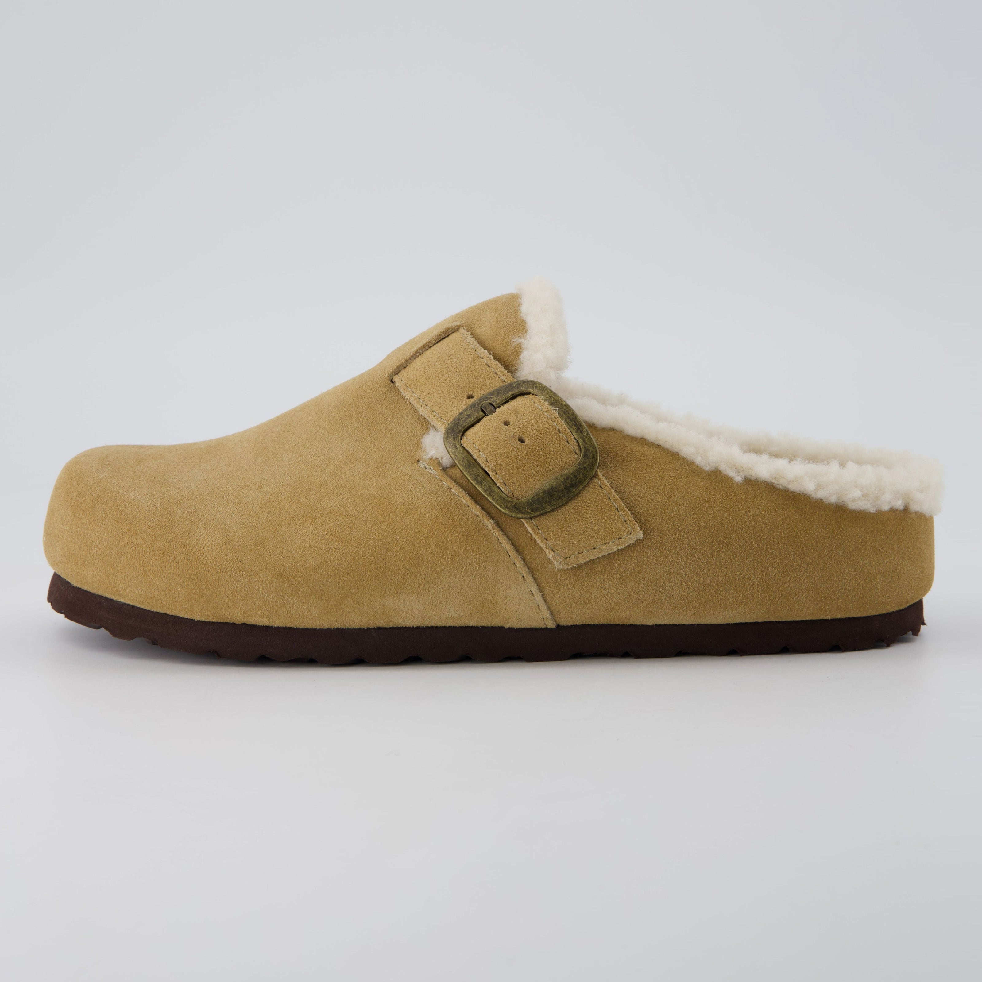 Haven Shearling Lined Mules for Women