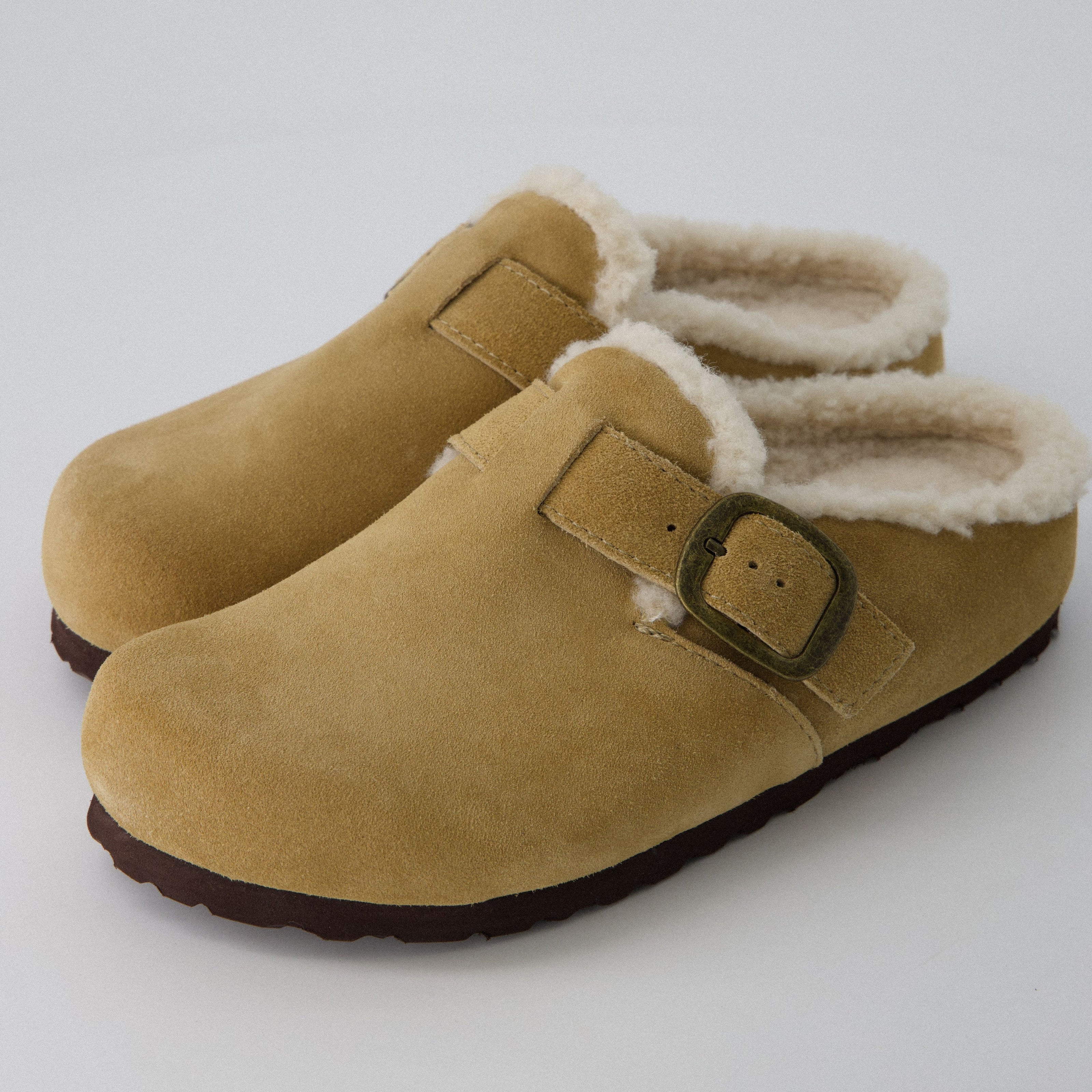 Haven Shearling Lined Mules for Women