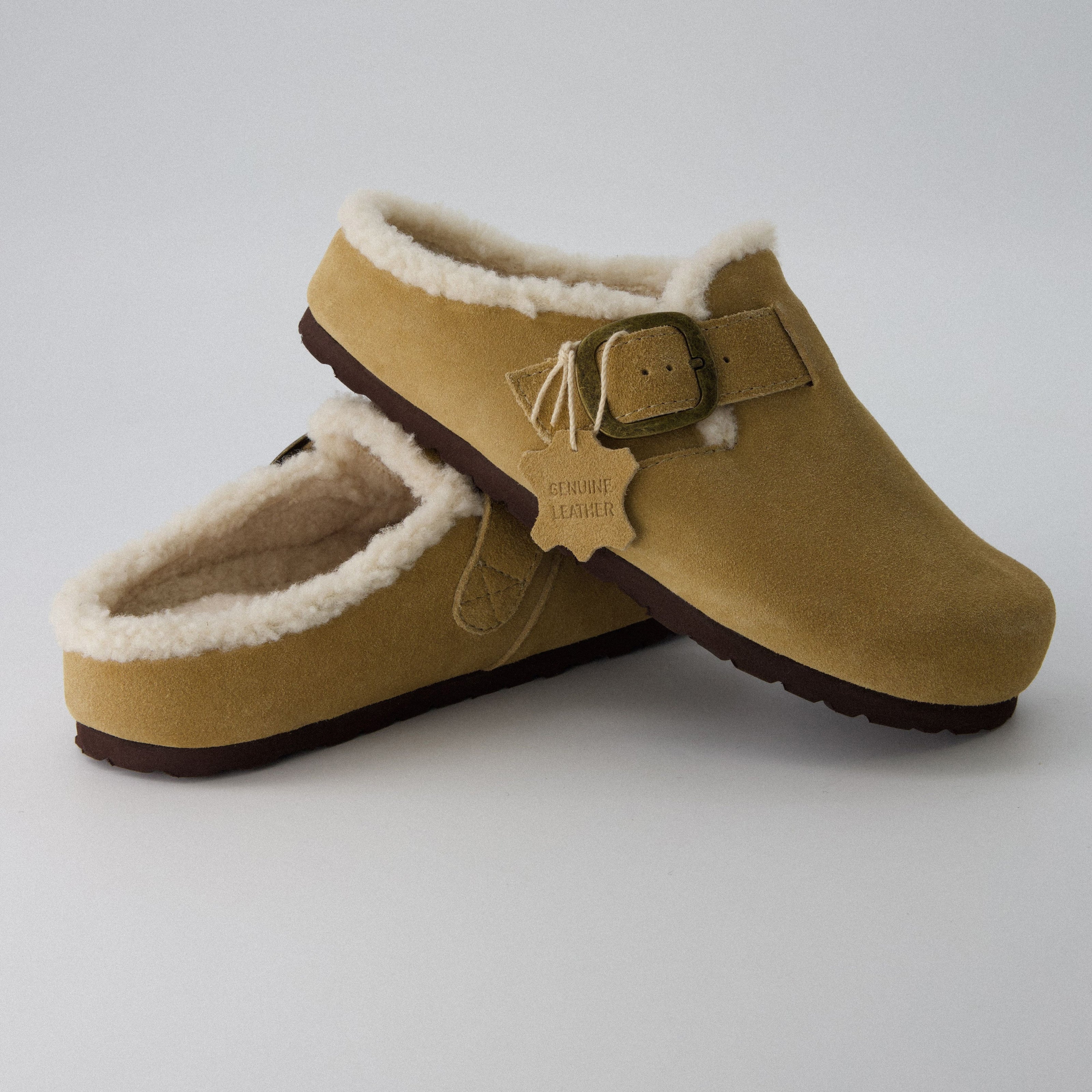 Haven Shearling Lined Mules for Women