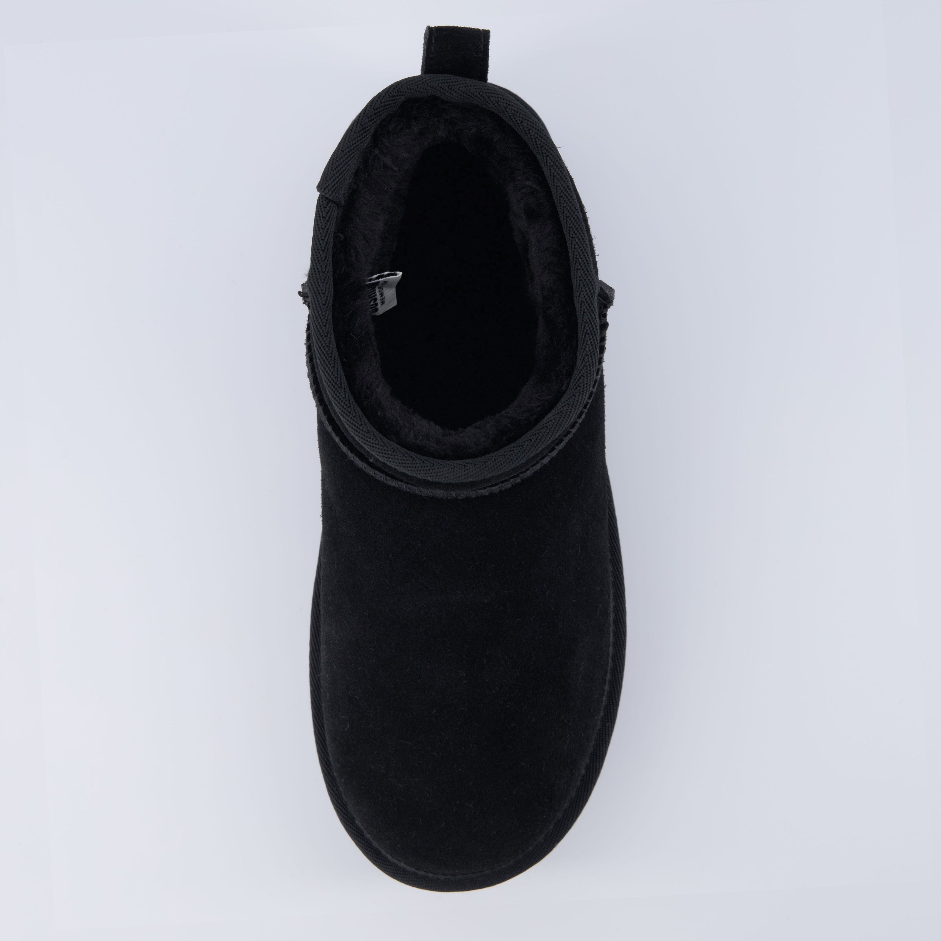 Hippy | Wide Width Platform Ankle Boots, Fur Lined