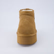 Hippy | Wide Width Platform Ankle Boots, Fur Lined