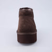 Hippy | Wide Width Platform Ankle Boots, Fur Lined