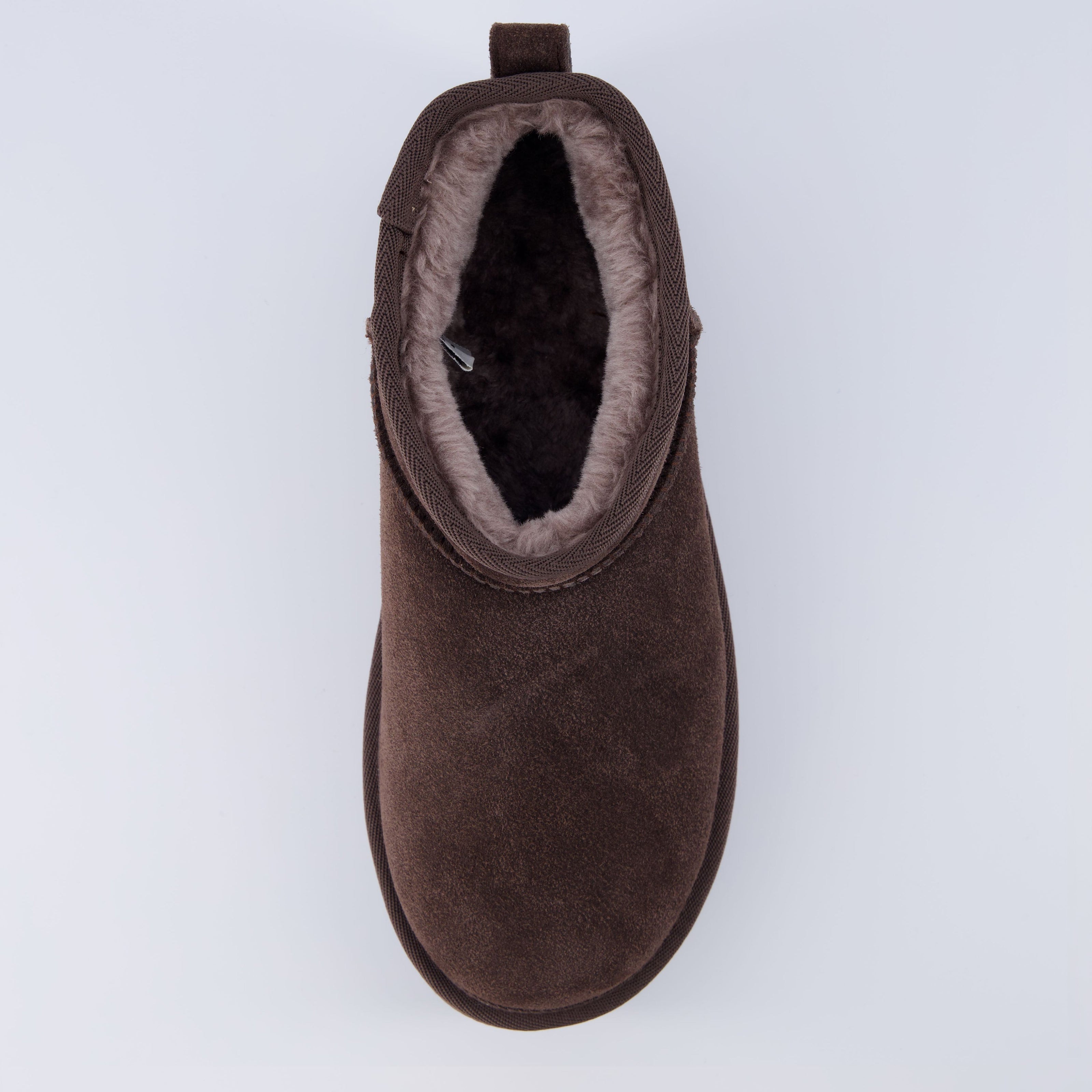 Hippy | Wide Width Platform Ankle Boots, Fur Lined