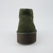 Hippy | Wide Width Platform Ankle Boots, Fur Lined