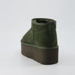 Hippy | Wide Width Platform Ankle Boots, Fur Lined