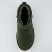 Hippy | Wide Width Platform Ankle Boots, Fur Lined