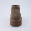 Hippy | Wide Width Platform Ankle Boots, Fur Lined