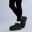 Hippy | Wide Width Platform Ankle Boots, Fur Lined