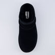 Huggy Shearling Platform Clogs