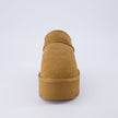 Huggy Shearling Platform Clogs