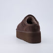 Huggy Shearling Platform Clogs