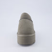 Huggy Shearling Platform Clogs