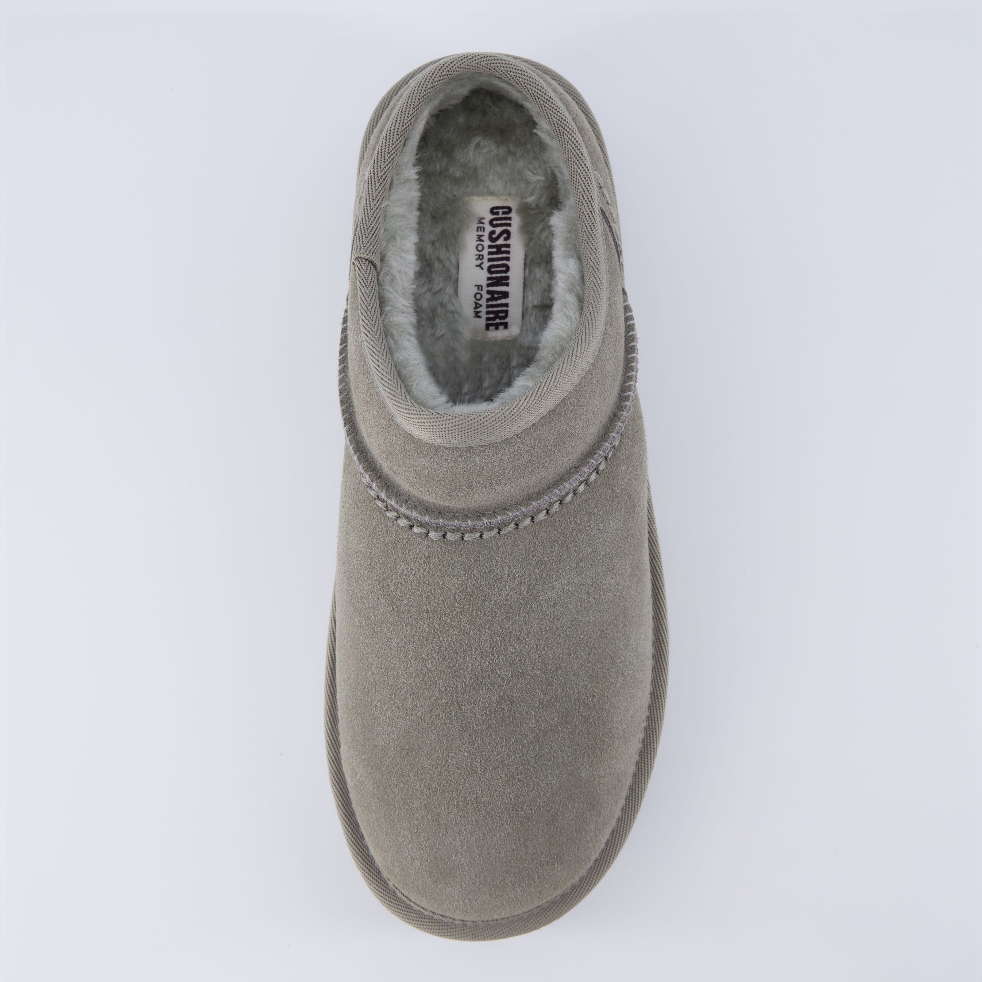 Huggy Shearling Platform Clogs