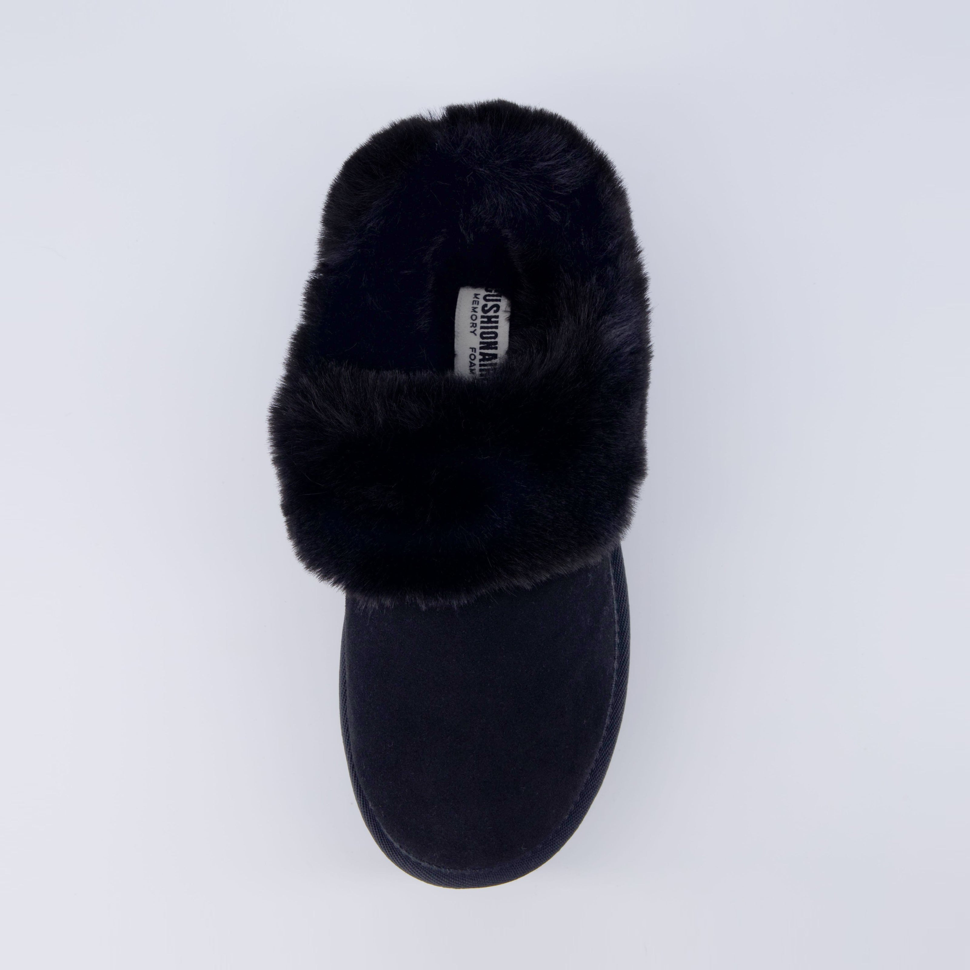 Husky Faux Fur Winter Clogs for Women