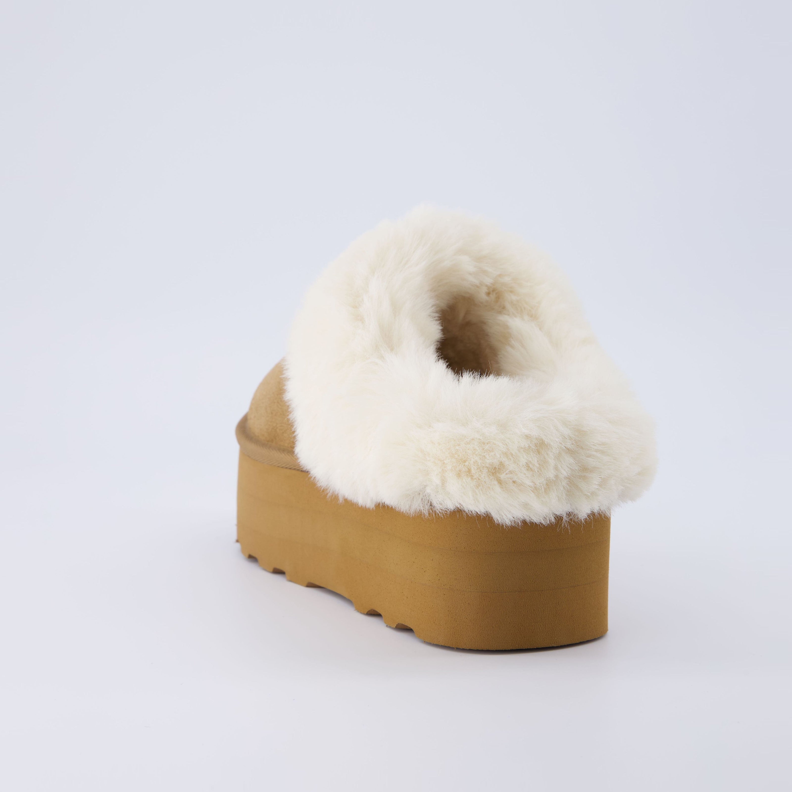 Husky Faux Fur Winter Clogs for Women