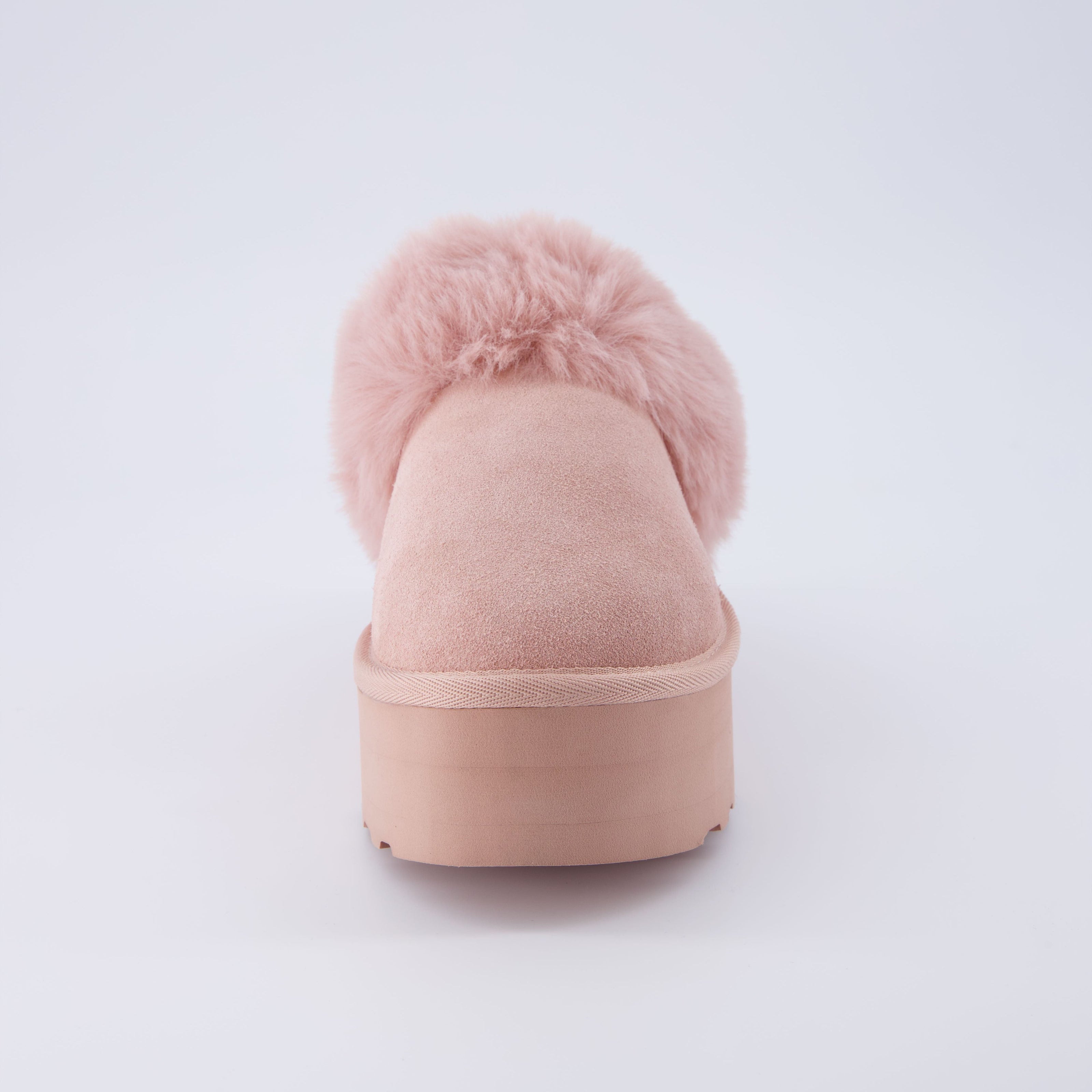 Husky Faux Fur Winter Clogs for Women
