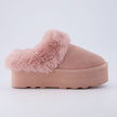 Husky Faux Fur Winter Clogs for Women