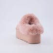 Husky Faux Fur Winter Clogs for Women