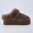 Husky Faux Fur Winter Clogs for Women