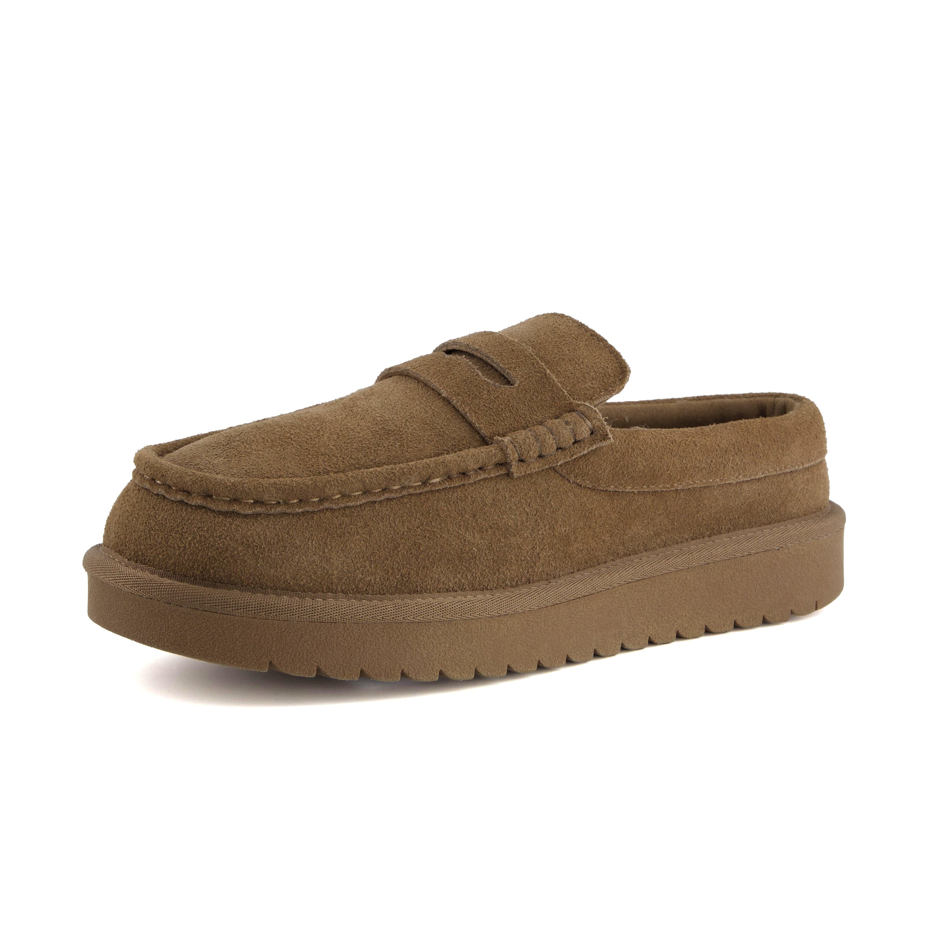 Ollie Suede Moccasin Slippers