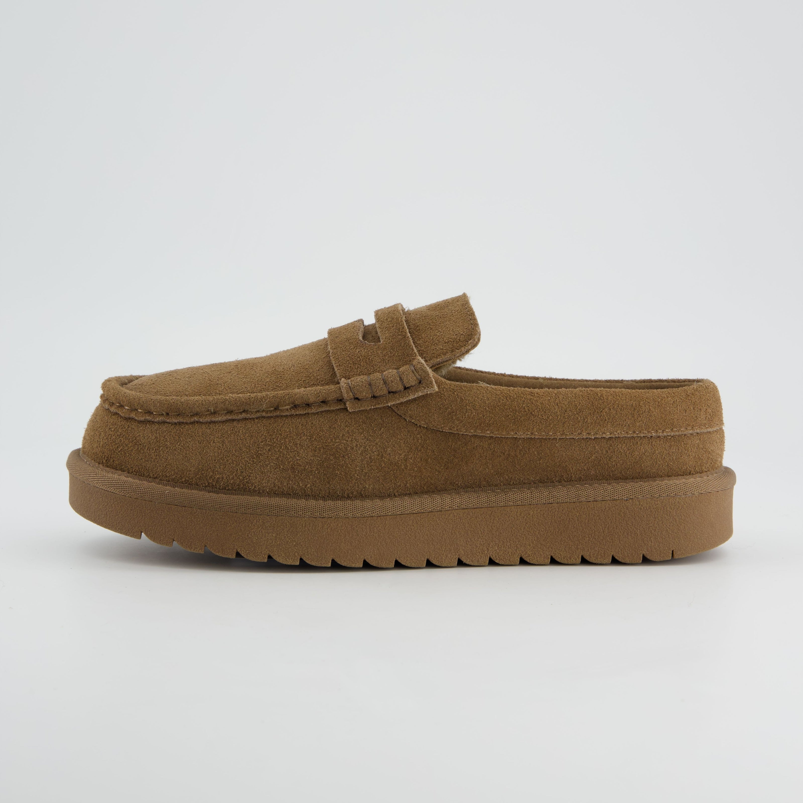 Ollie Suede Moccasin Slippers