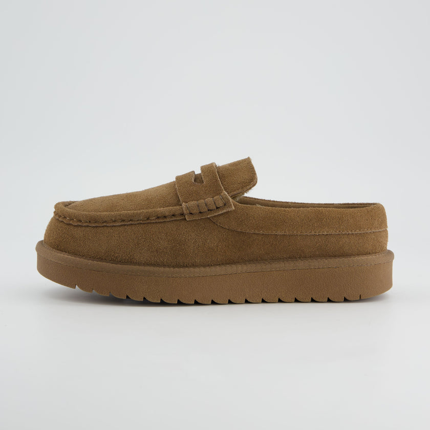 Ollie Suede Moccasin Slippers