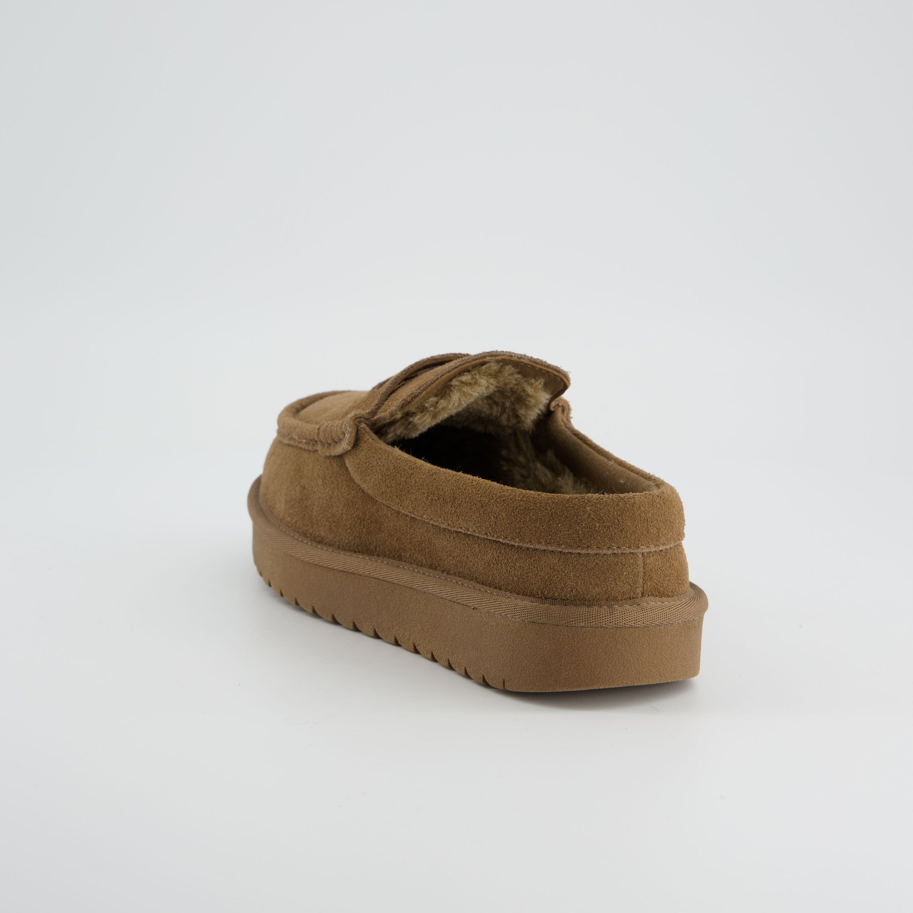 Ollie Suede Moccasin Slippers