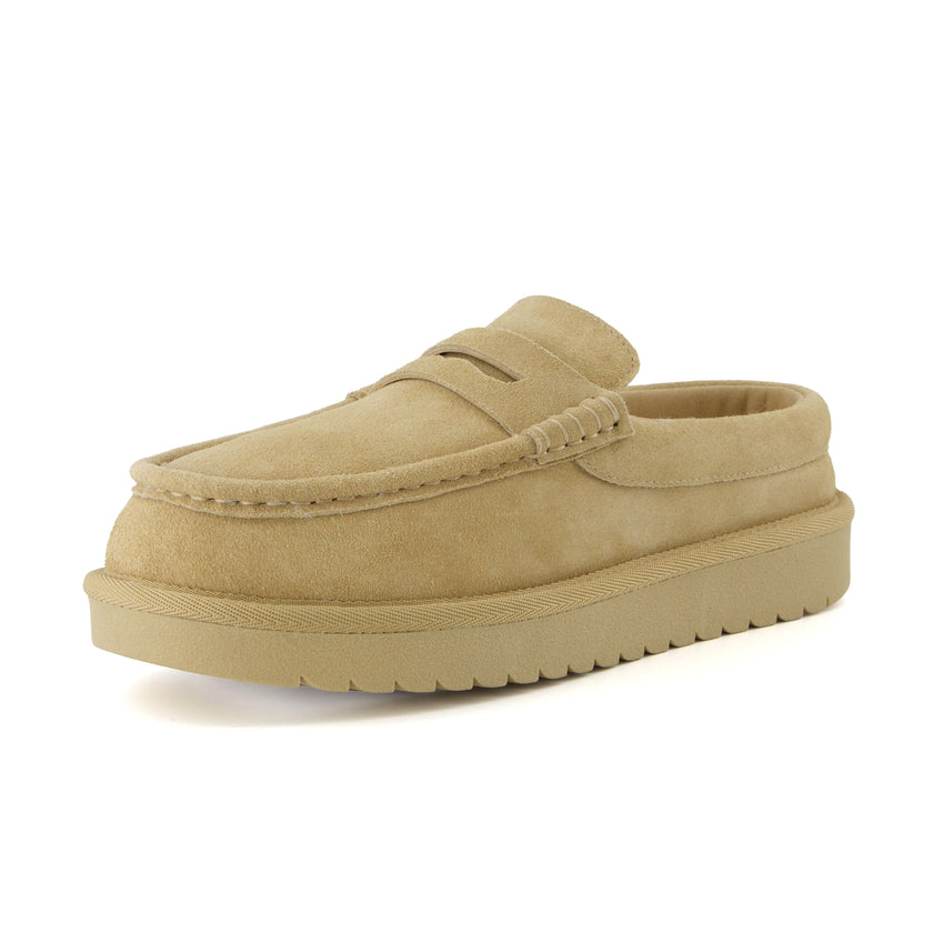 Ollie Suede Moccasin Slippers