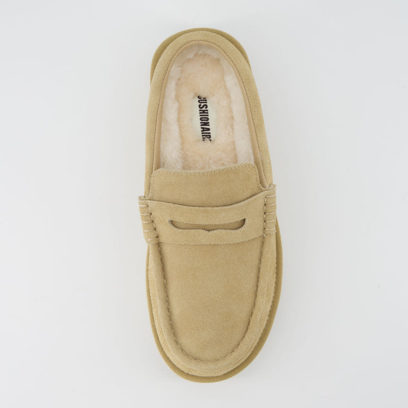 Ollie Suede Moccasin Slippers