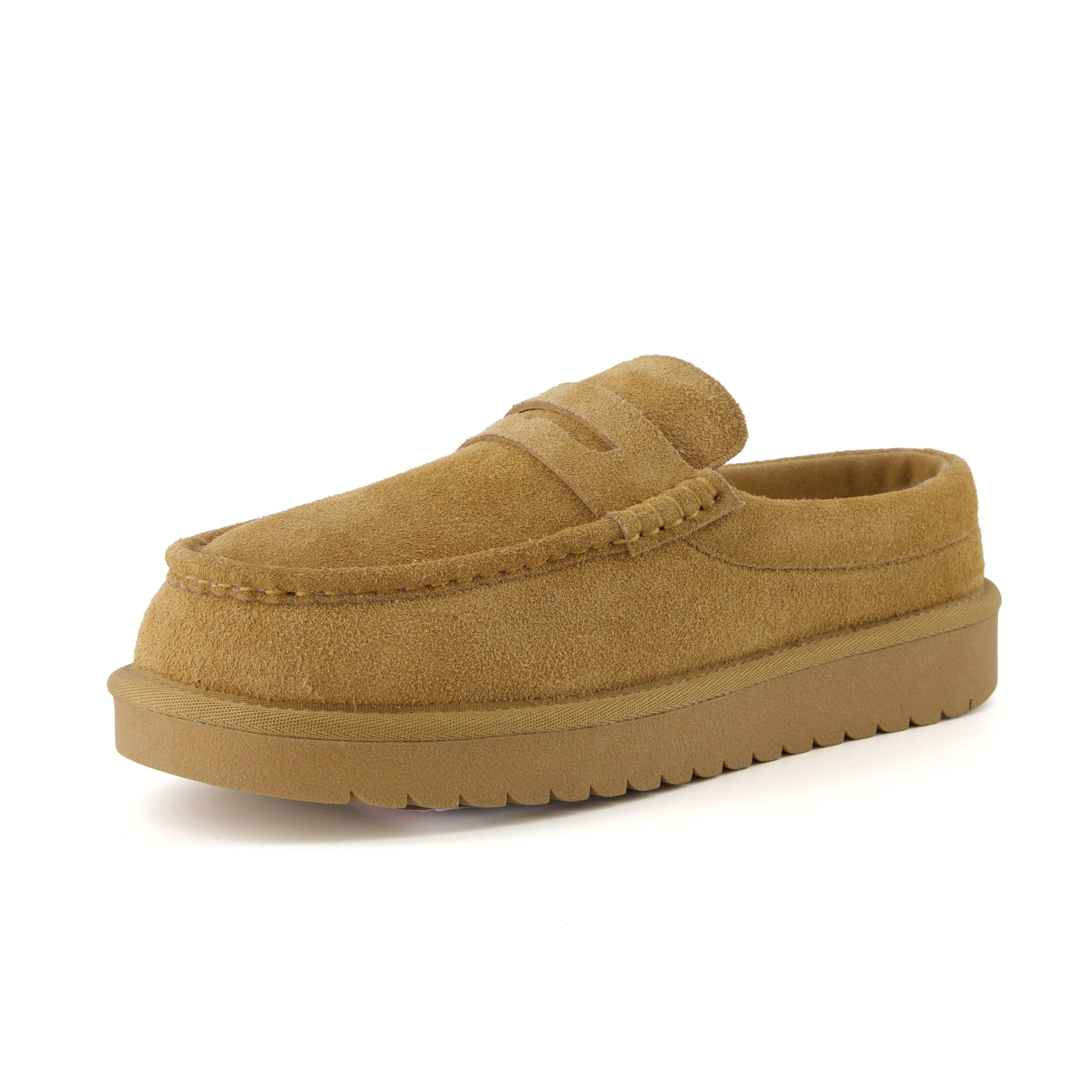 Ollie Suede Moccasin Slippers