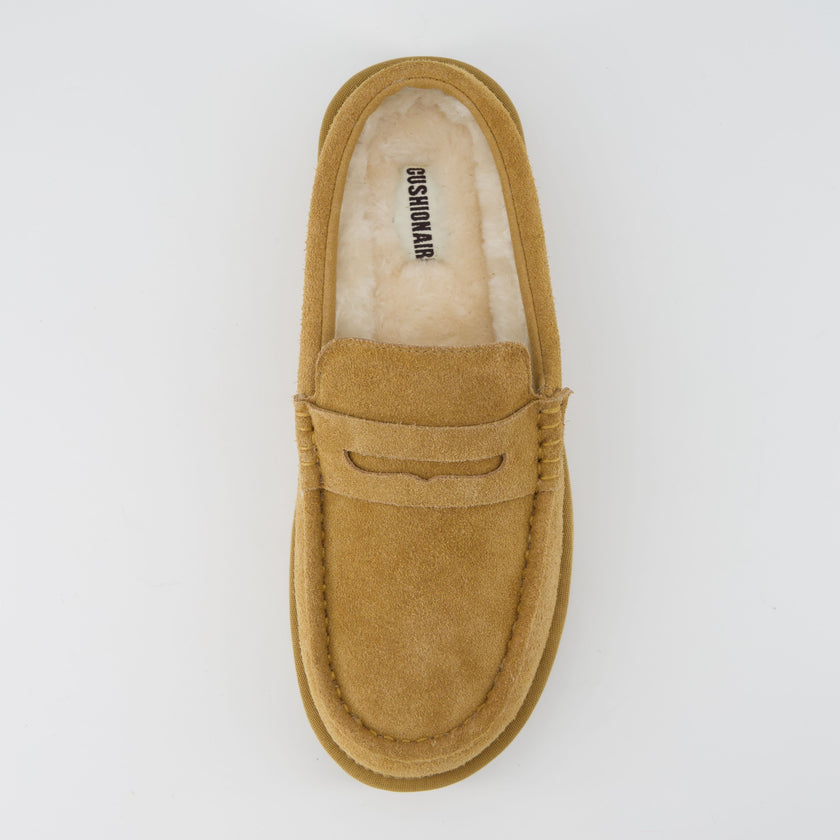 Ollie Suede Moccasin Slippers