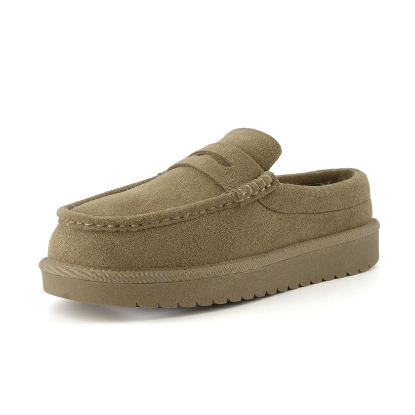 Ollie Suede Moccasin Slippers