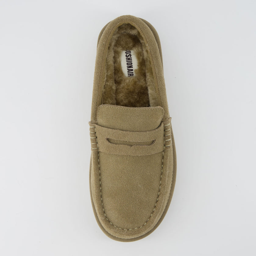 Ollie Suede Moccasin Slippers