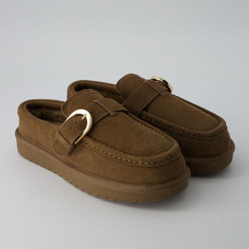 Origin Suede Memory Foam Slippers