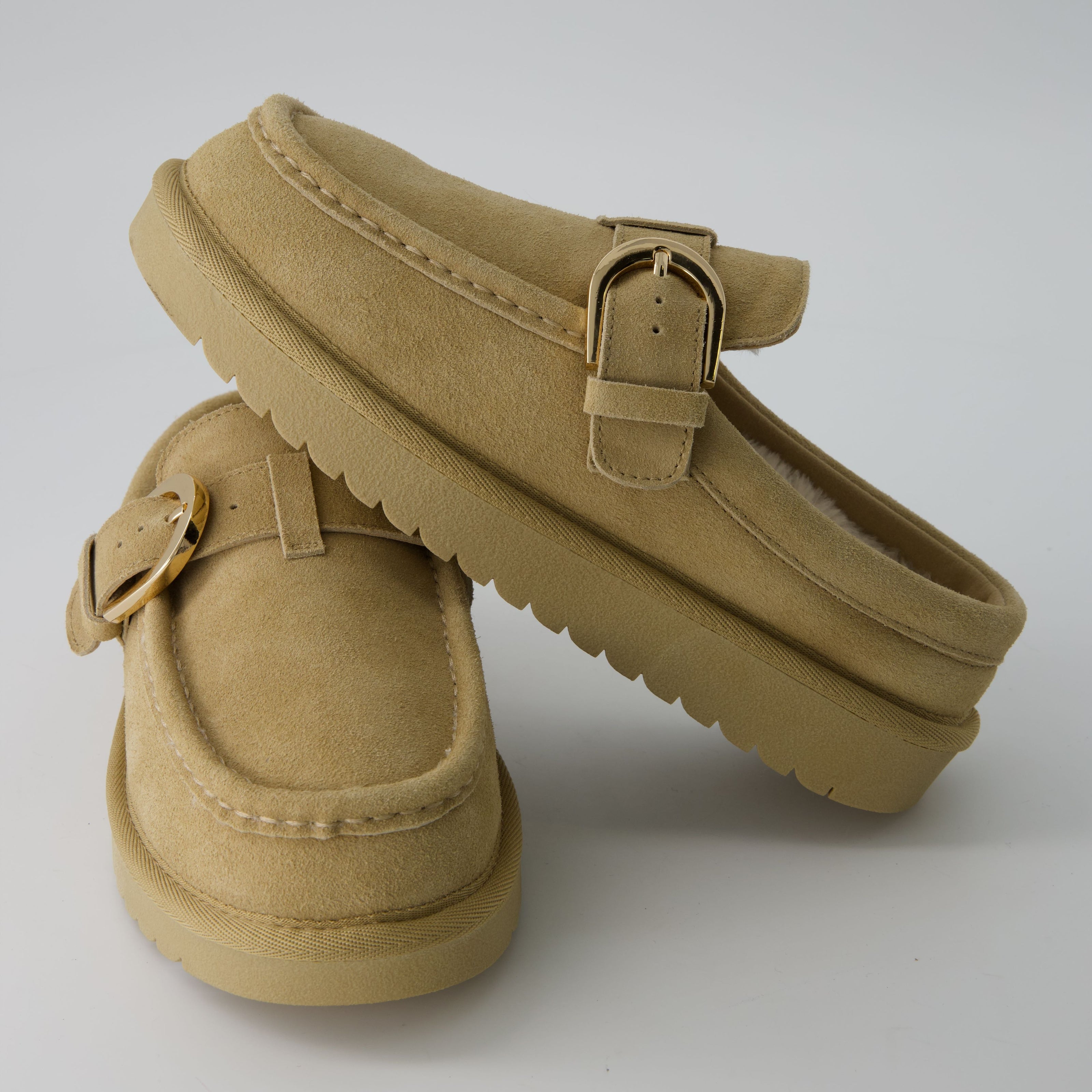 Origin Suede Memory Foam Slippers