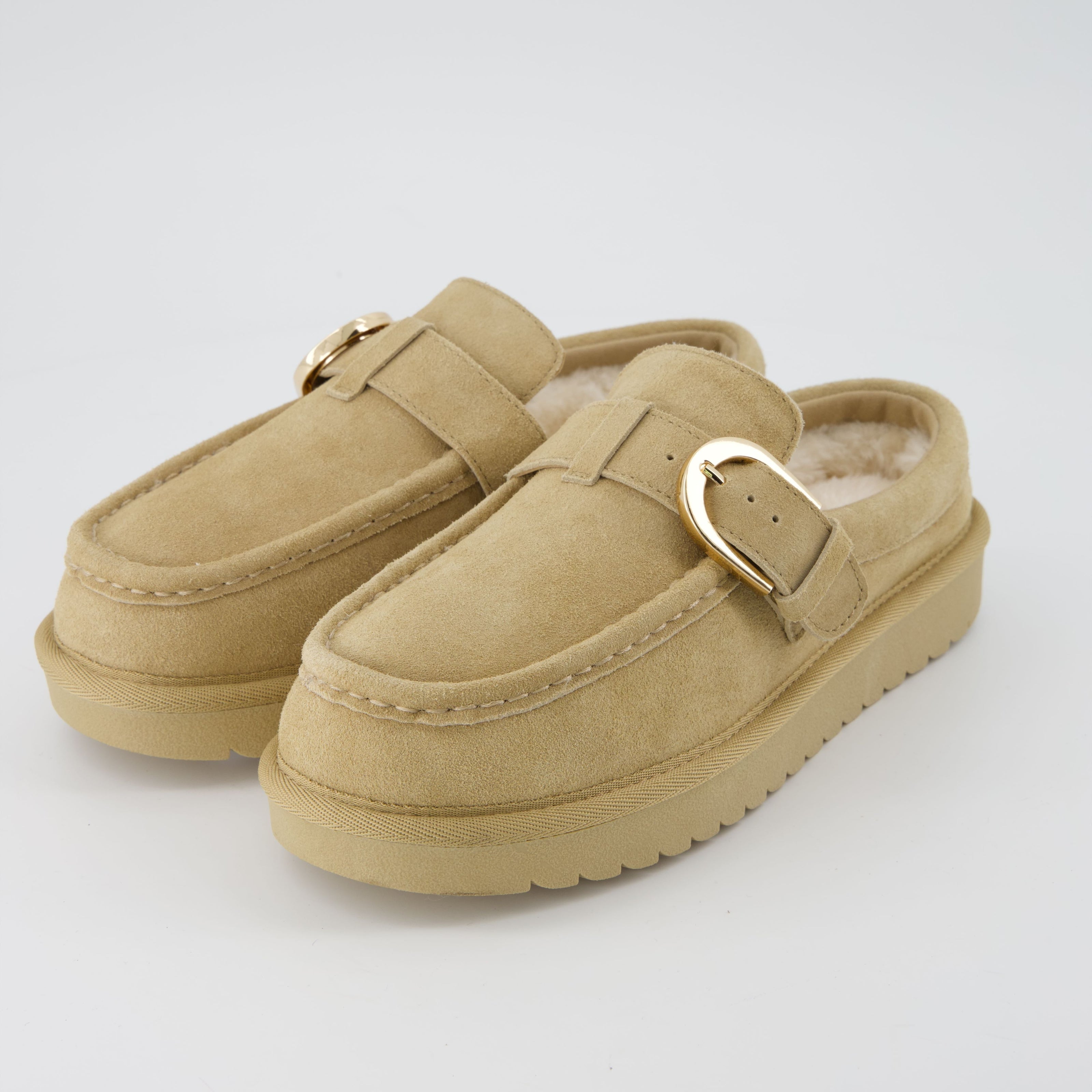 Origin Suede Memory Foam Slippers
